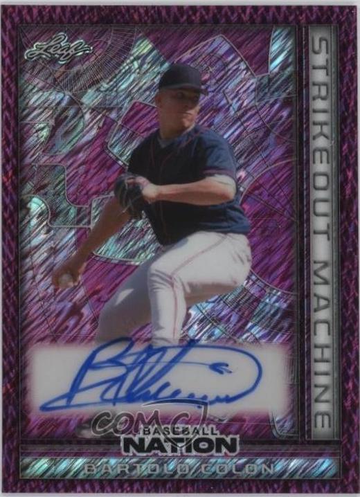 Bartolo Colon [Shimmer Pink] #SMA-BC1