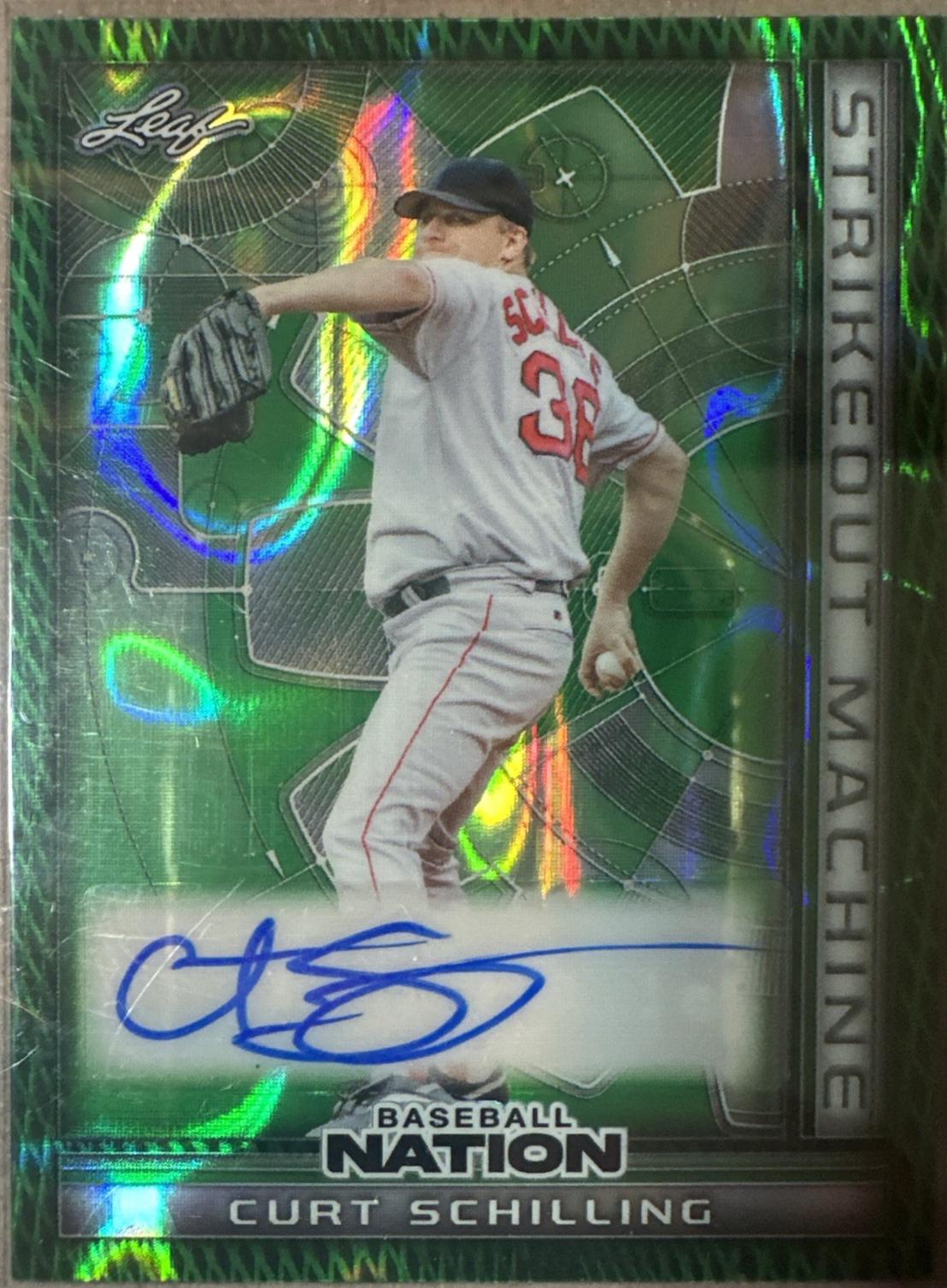 Curt Schilling [Lava Green] #SMA-CS1