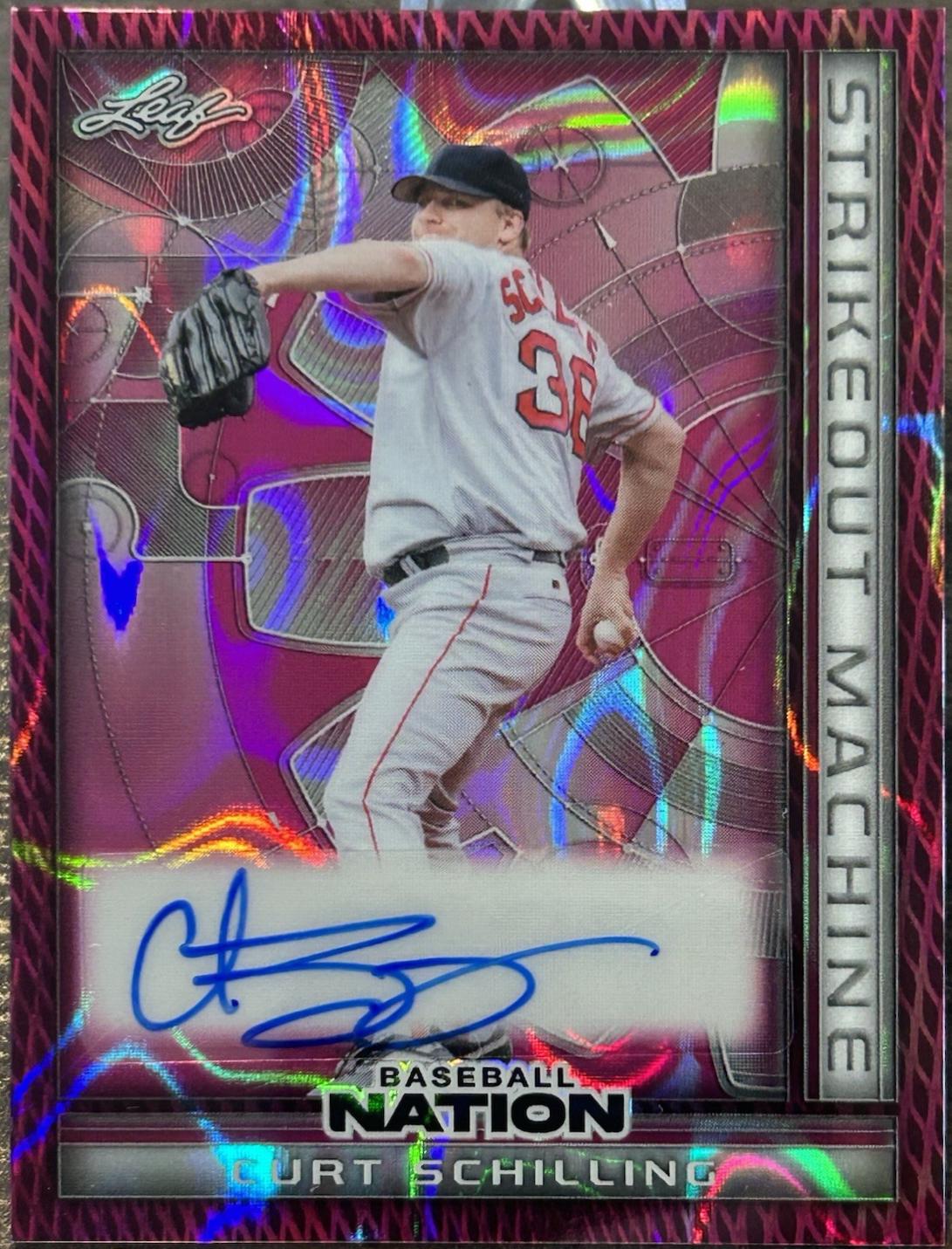 Curt Schilling [Lava Pink] #SMA-CS1