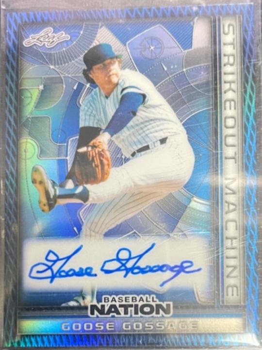 Goose Gossage [Prismatic Blue] #SMA-GG1
