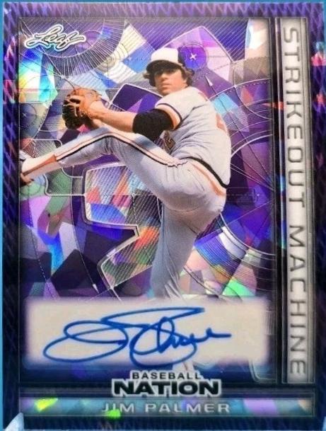 Jim Palmer [Prismatic Purple] #SMA-JP1