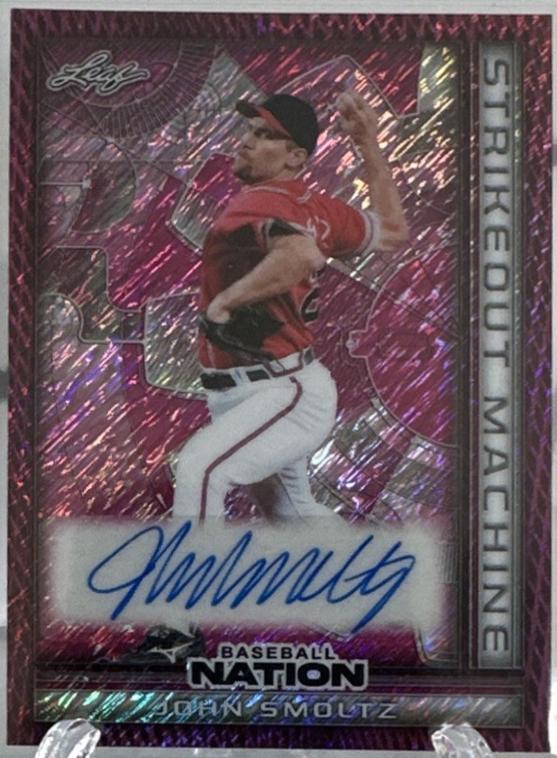 John Smoltz [Prismatic Pink] #SMA-JS1