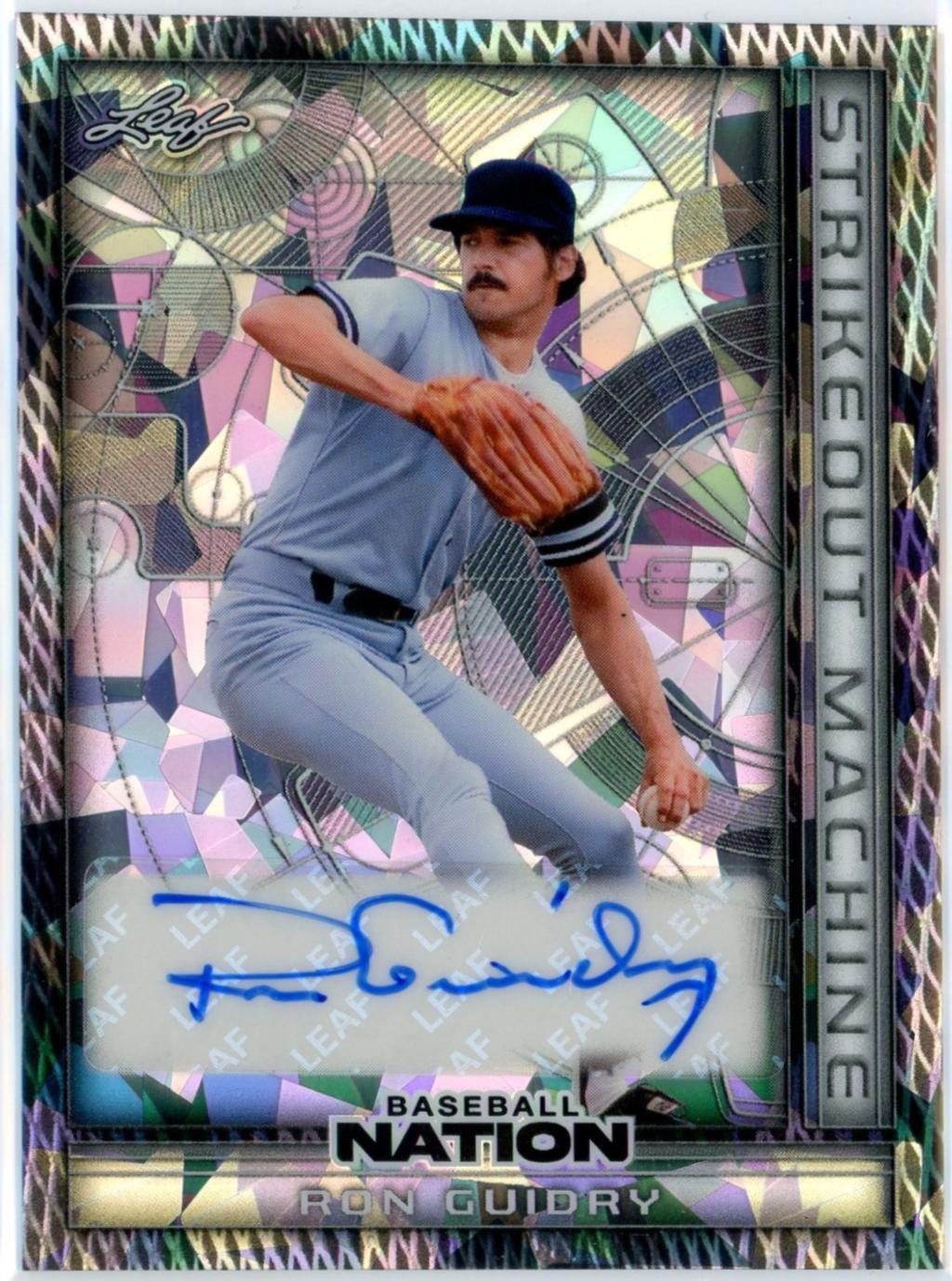 Ron Guidry [Crystal Silver] #SMA-RG1