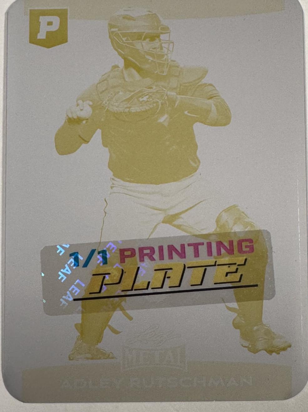 Adrian Beltre [Printing Plate] #1