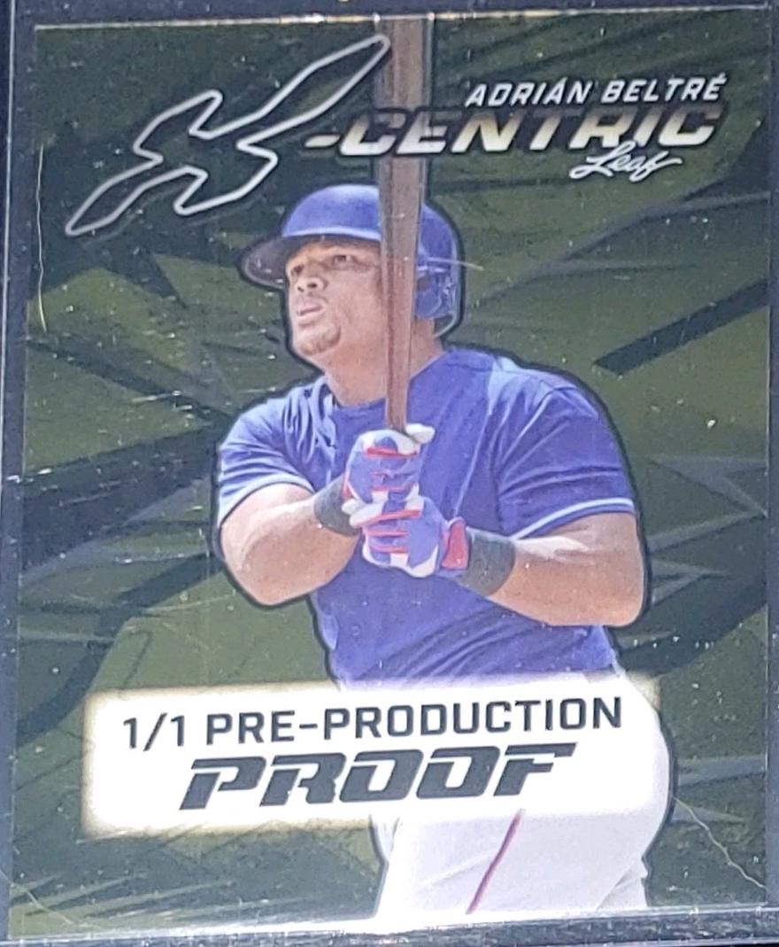 Adrian Beltre [Prismatic Gold] #1
