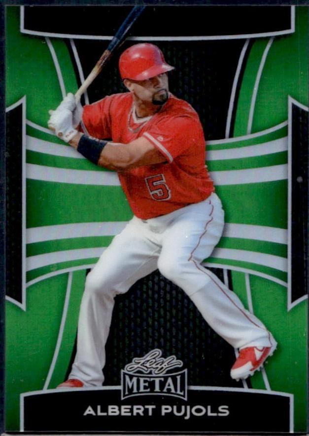 Albert Pujols [Prismatic Green] #4