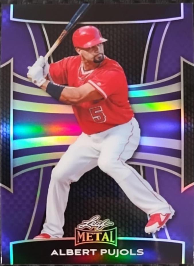 Albert Pujols [Prismatic Purple] #4