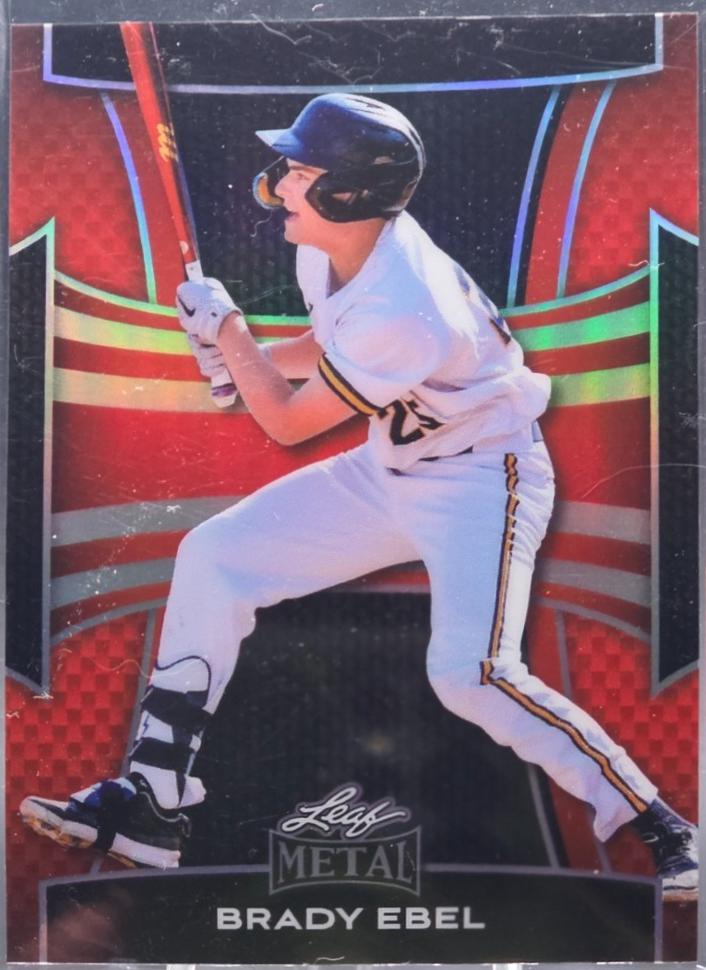 Brady Ebel [Prismatic Red] #15