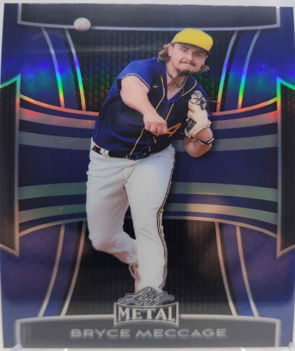 Bryce Meccage [Prismatic Blue] #21