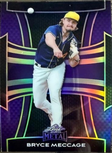 Bryce Meccage [Prismatic Purple] #21