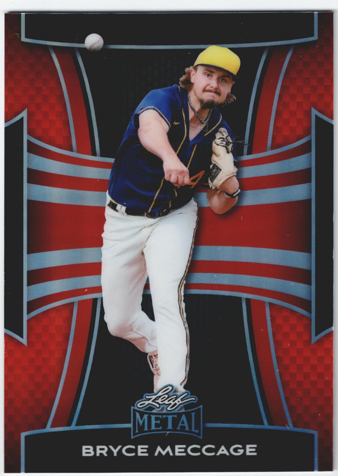 Bryce Meccage [Prismatic Red] #21