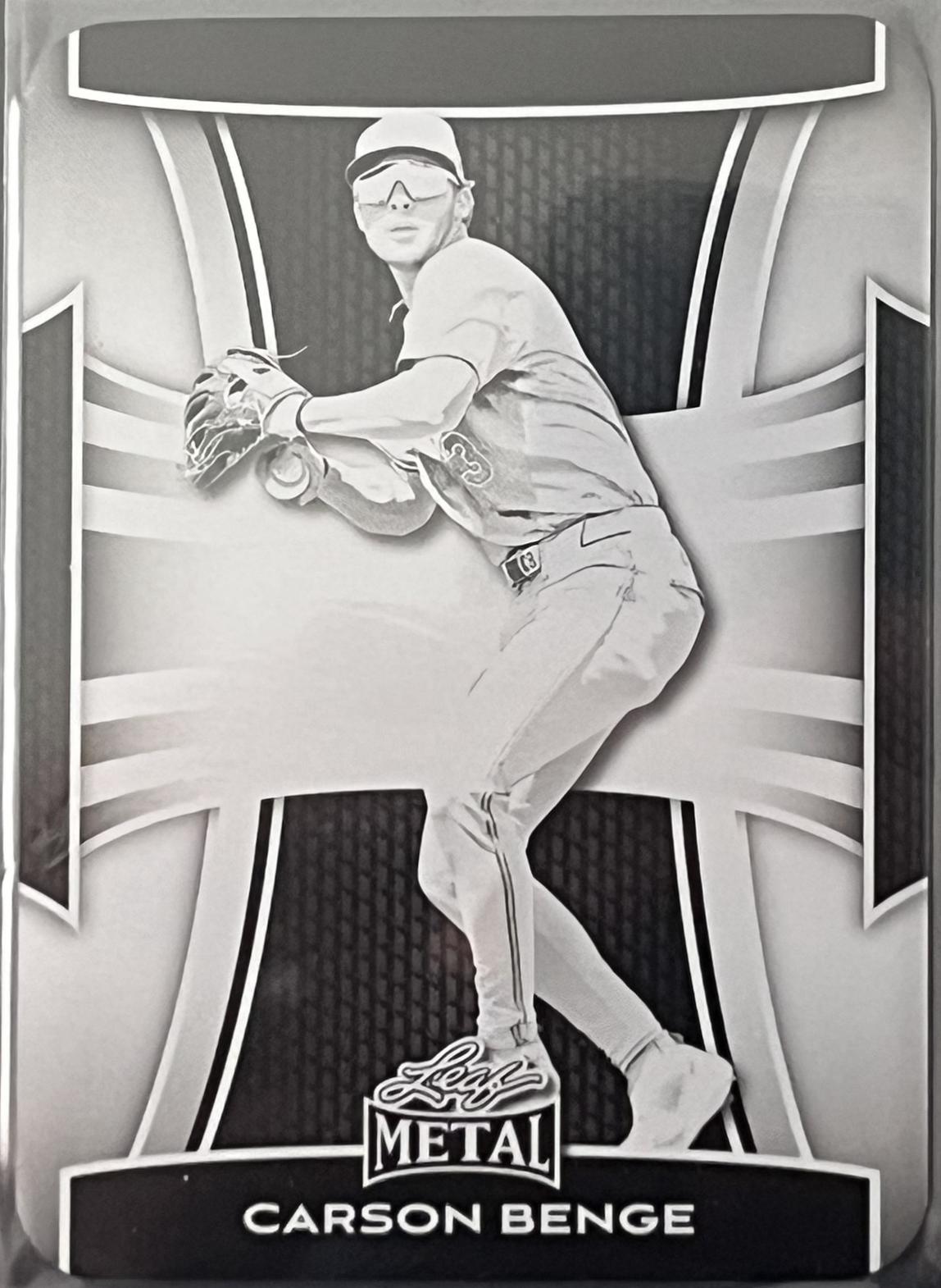 Carson Benge [Printing Plate] #32