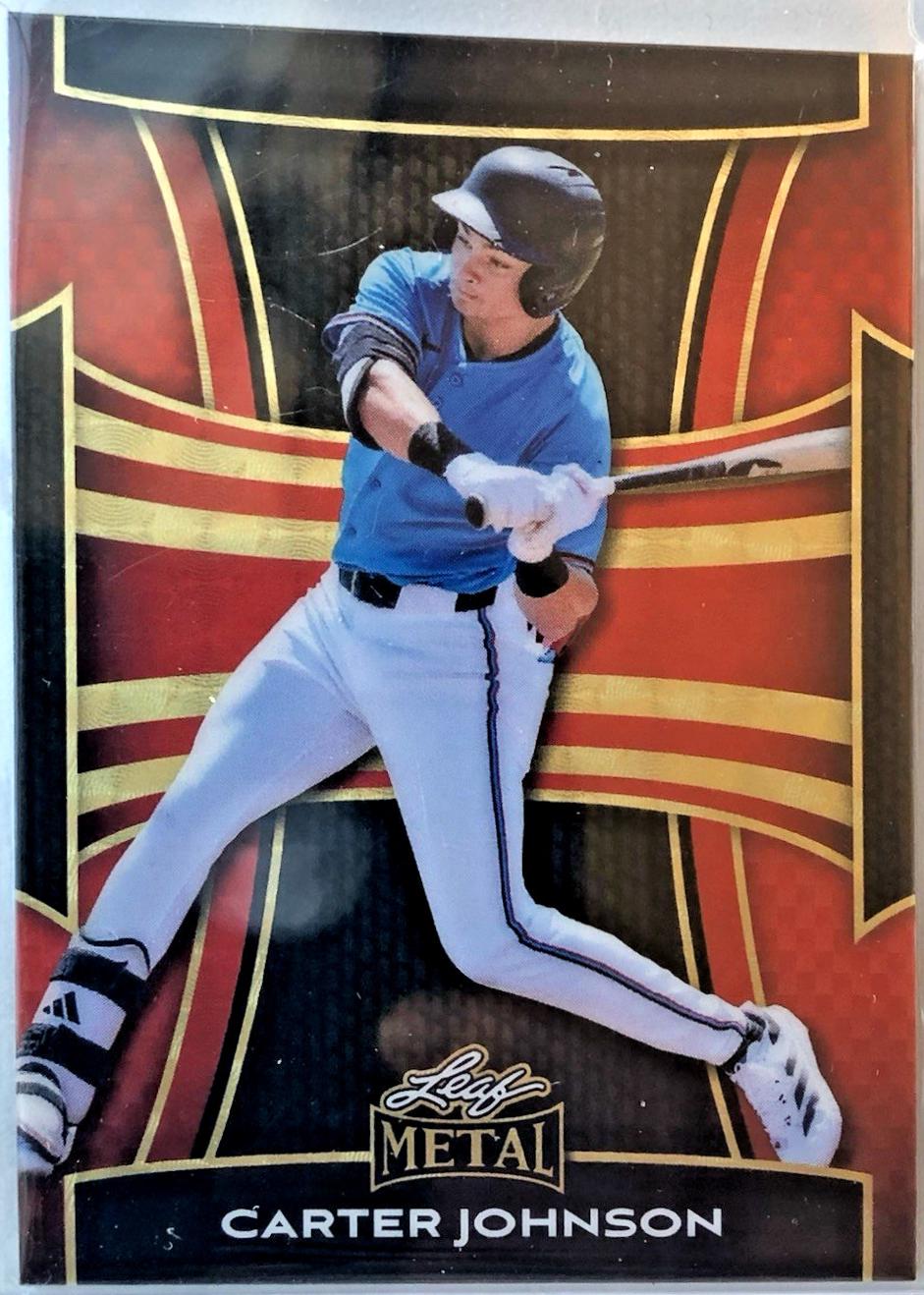 Carter Johnson [Prismatic Gold] #34