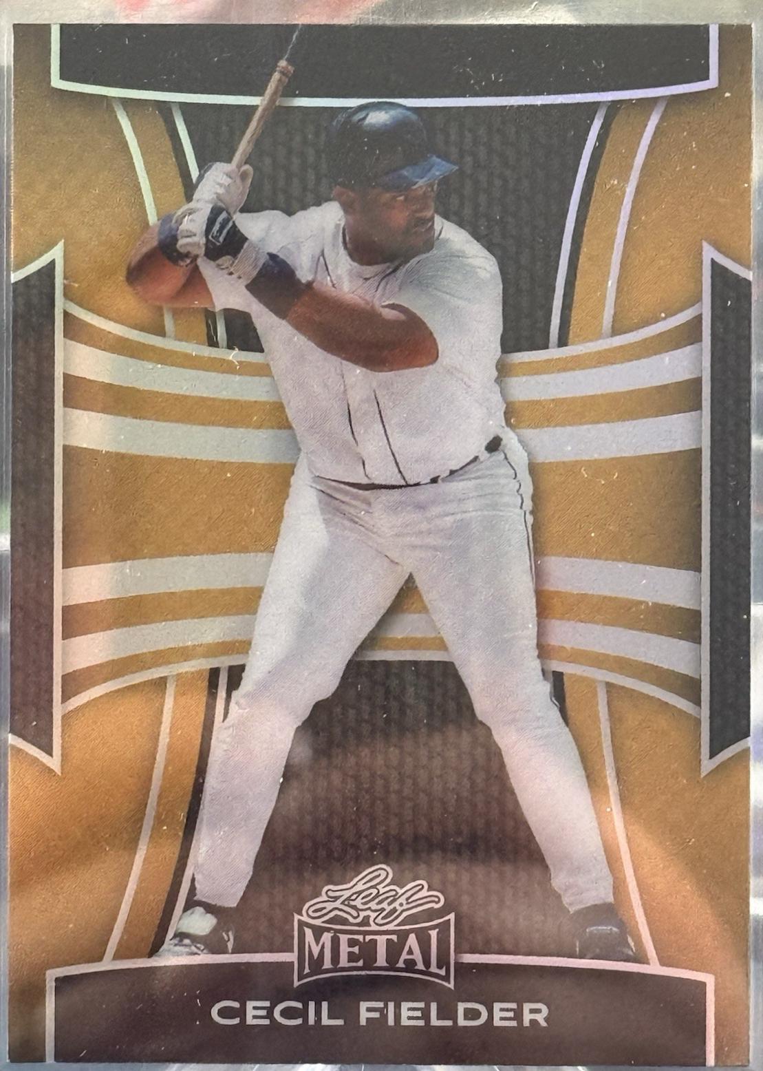 Cecil Fielder [Prismatic Gold] #35