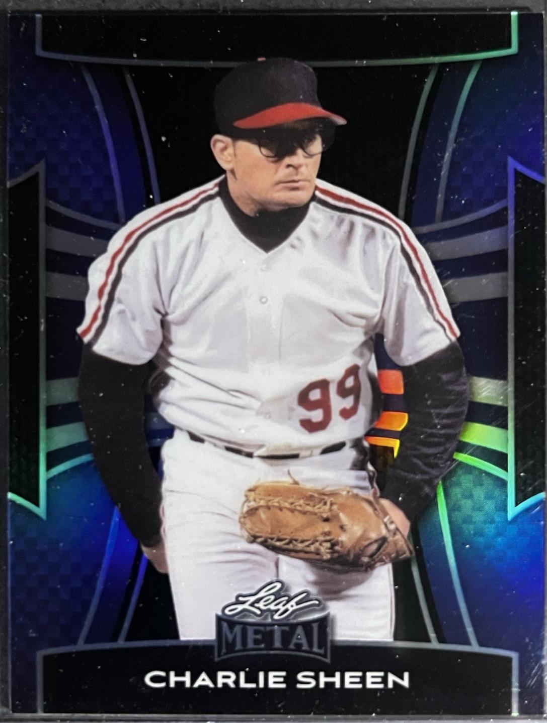 Charlie Sheen [Prismatic Blue] #37
