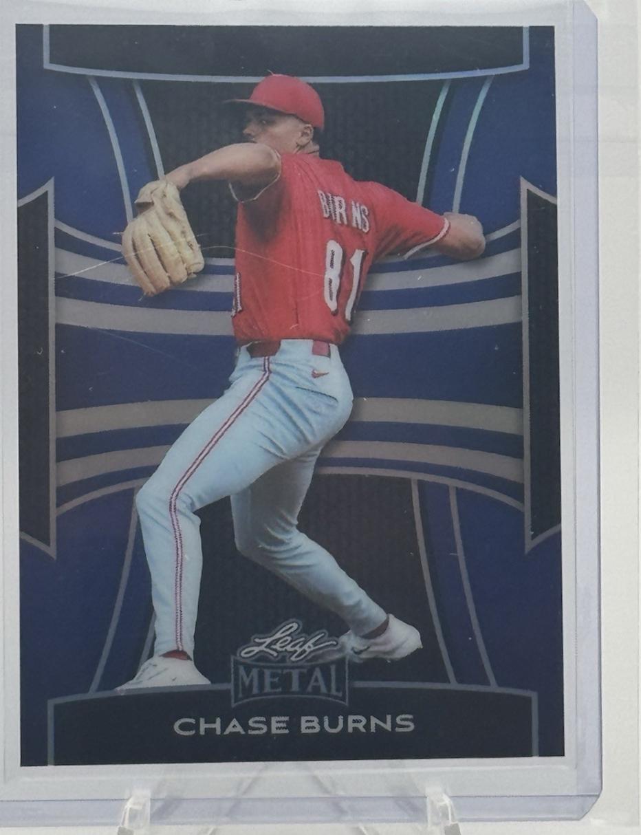 Chase Burns [Prismatic Blue] #38