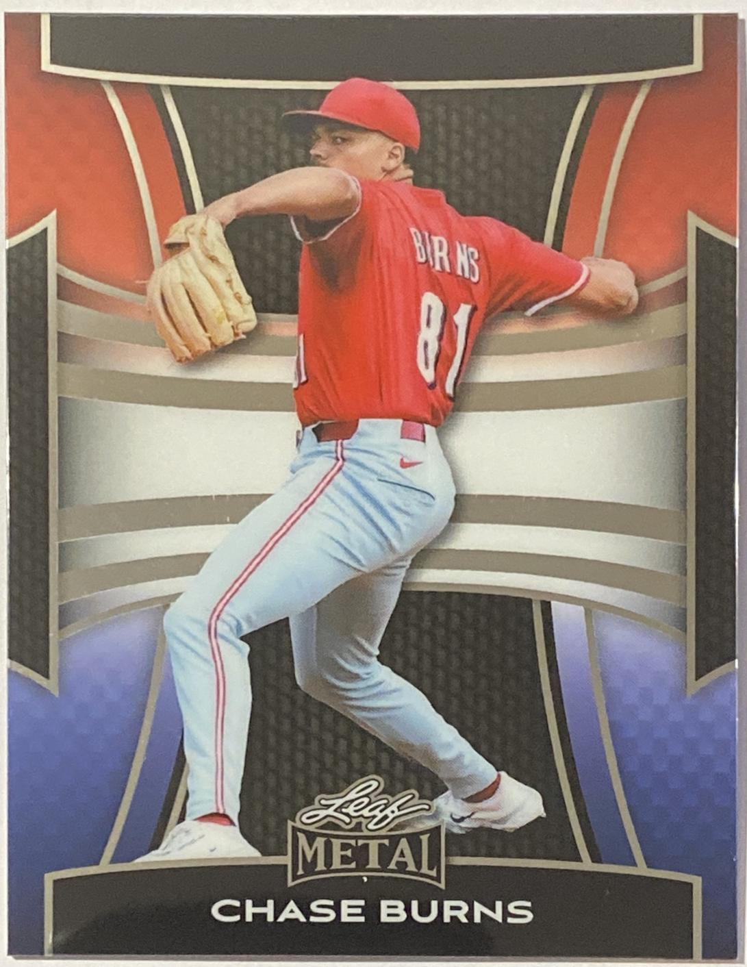 Chase Burns [Prismatic Red, White, and Blue] #38