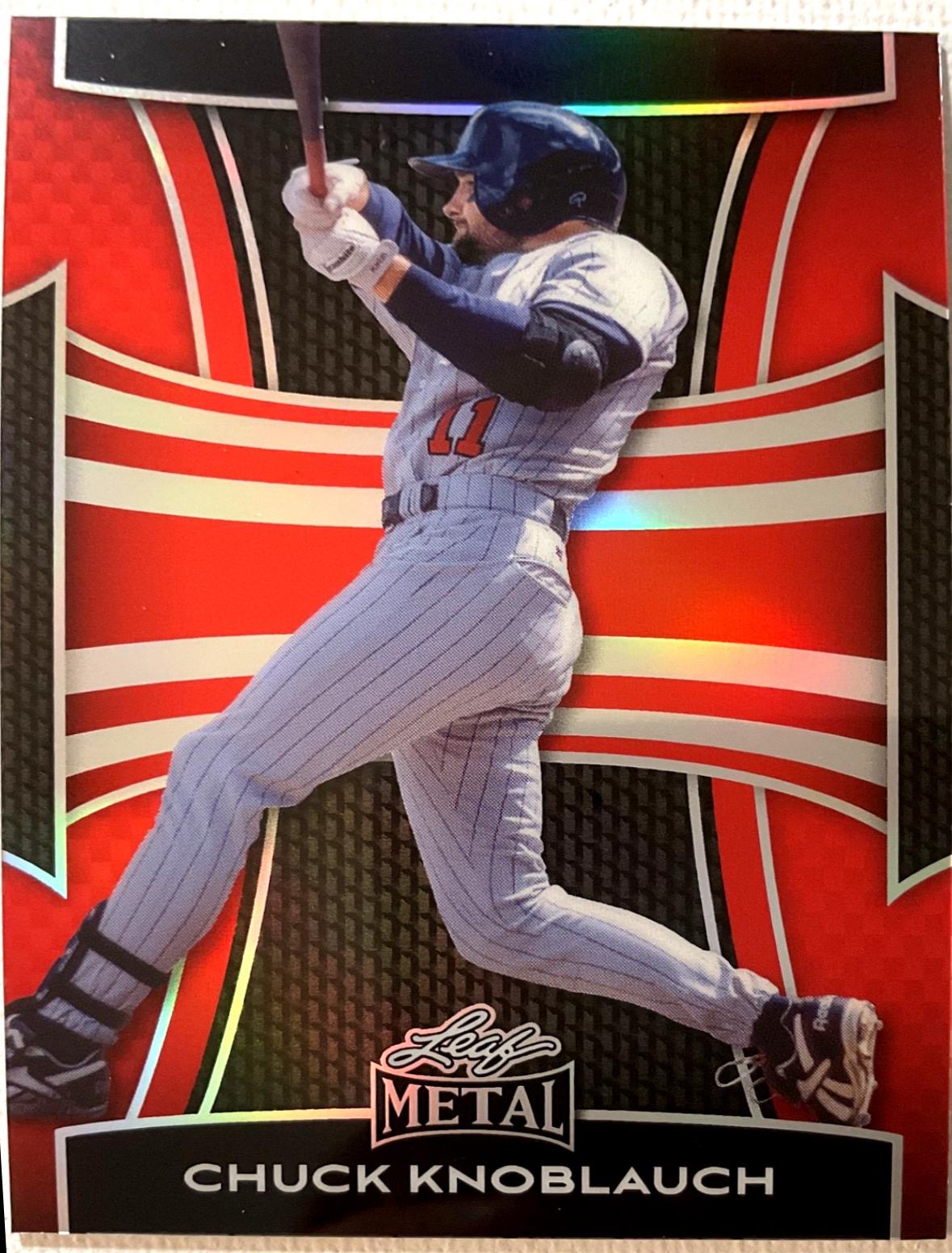 Chuck Knoblauch [Prismatic Red] #45
