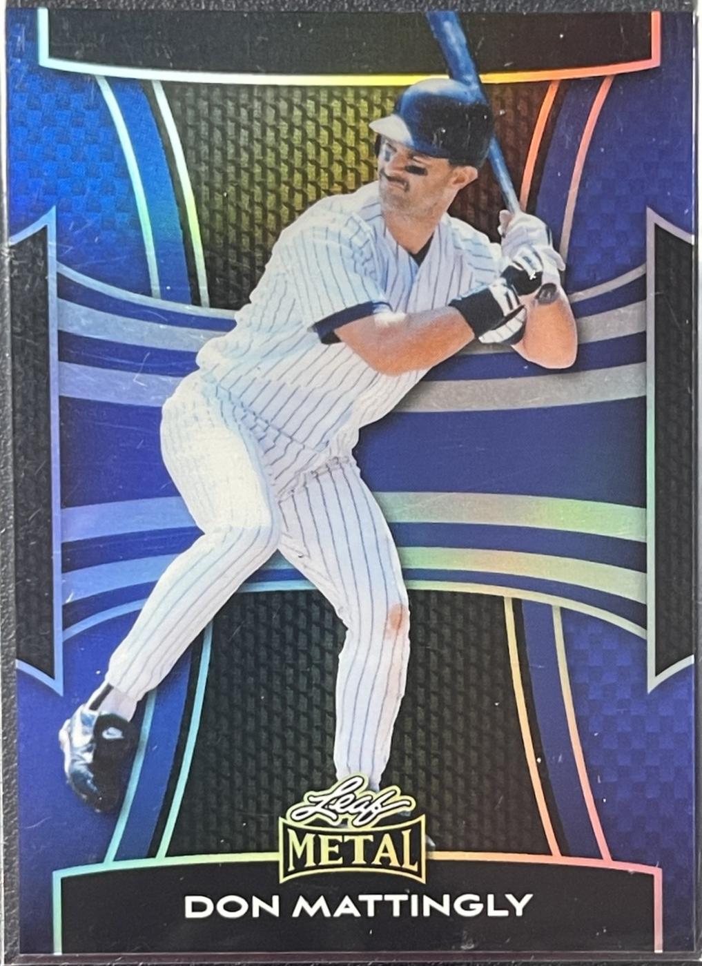 Don Mattingly [Prismatic Blue] #60