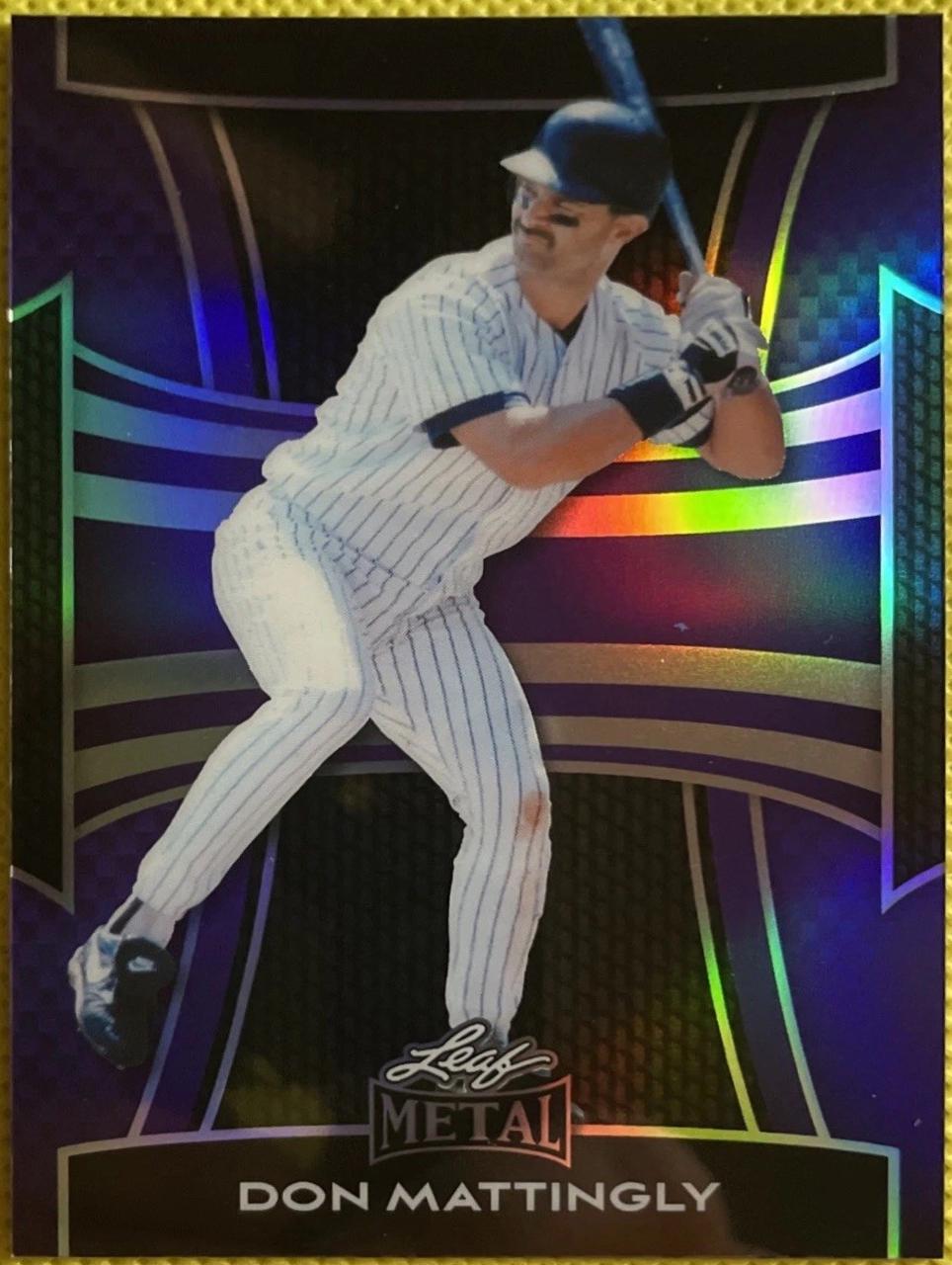 Don Mattingly [Prismatic Purple] #60