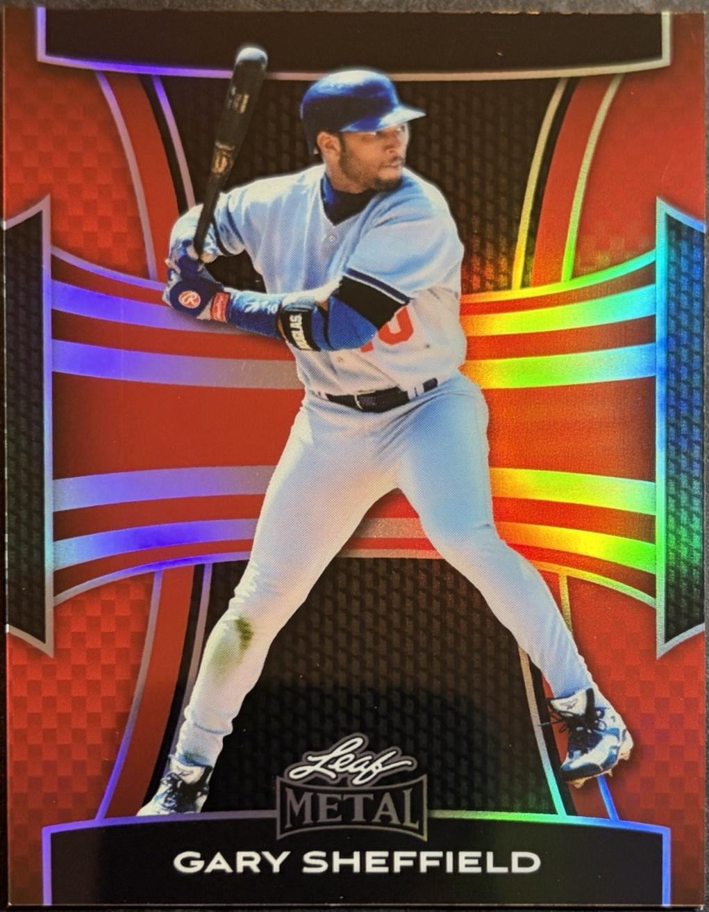 Gary Sheffield [Prismatic Red] #79