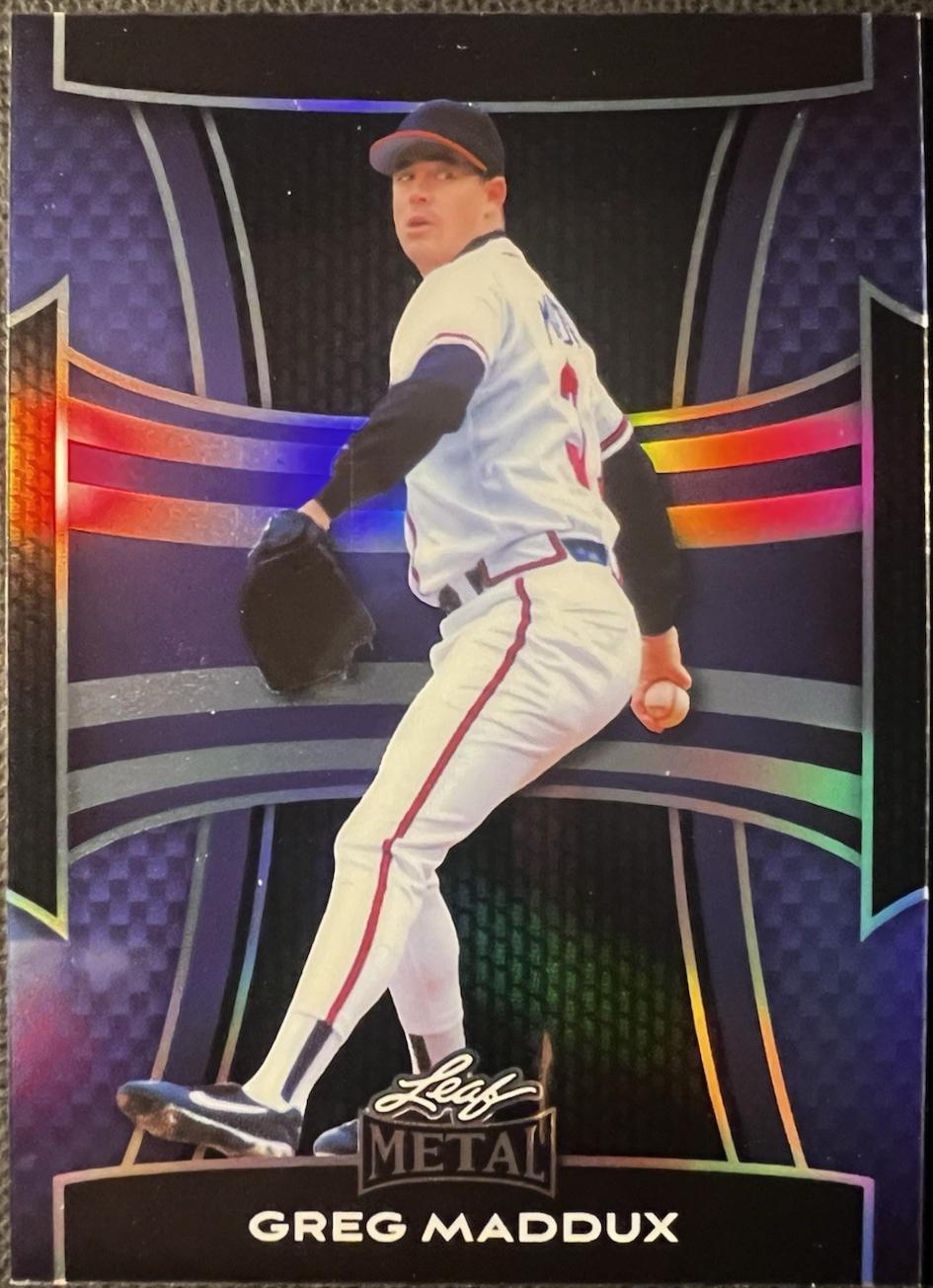 Greg Maddux [Prismatic Blue] #84