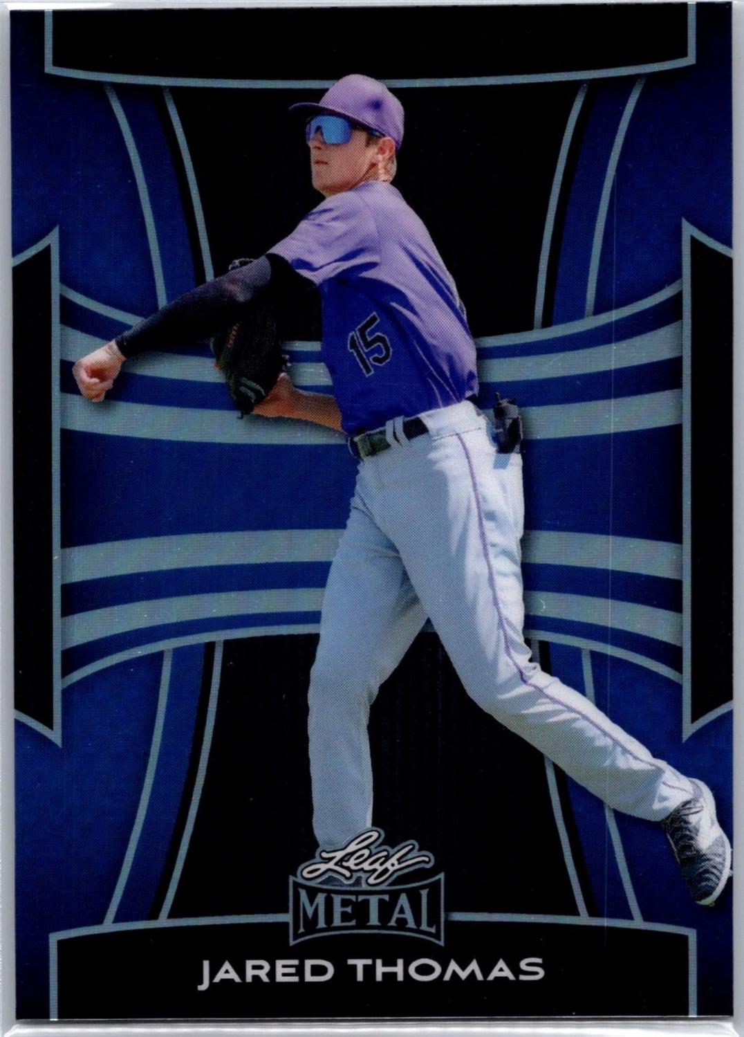Jared Thomas [Prismatic Blue] #97