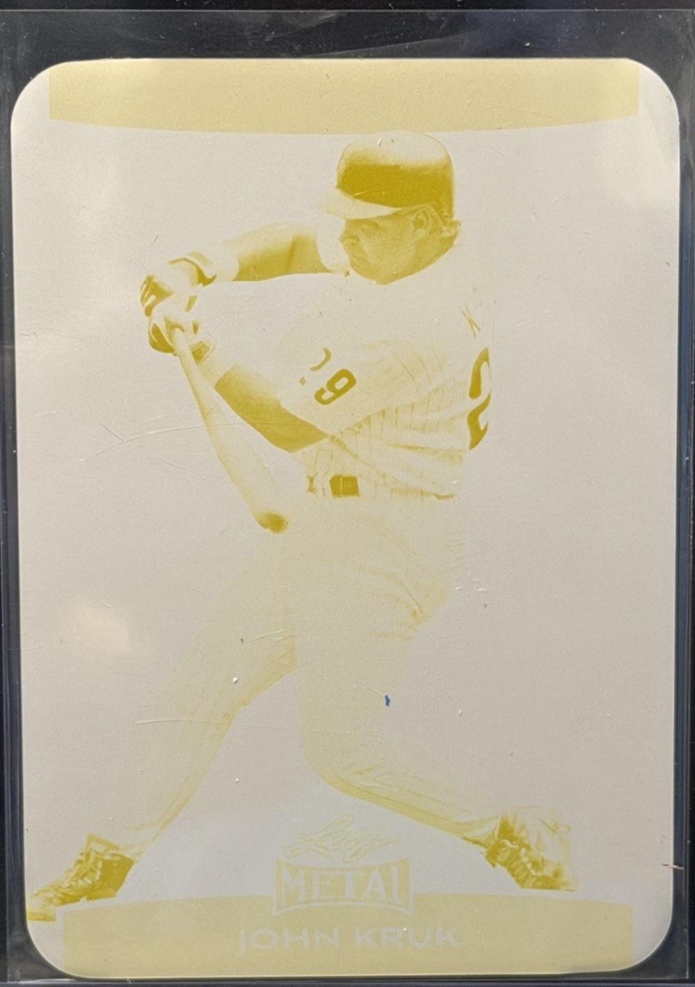 John Kruk [Printing Plate] #104