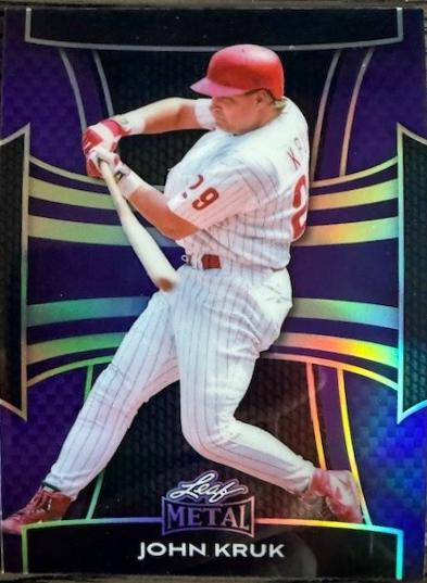 John Kruk [Prismatic Purple] #104