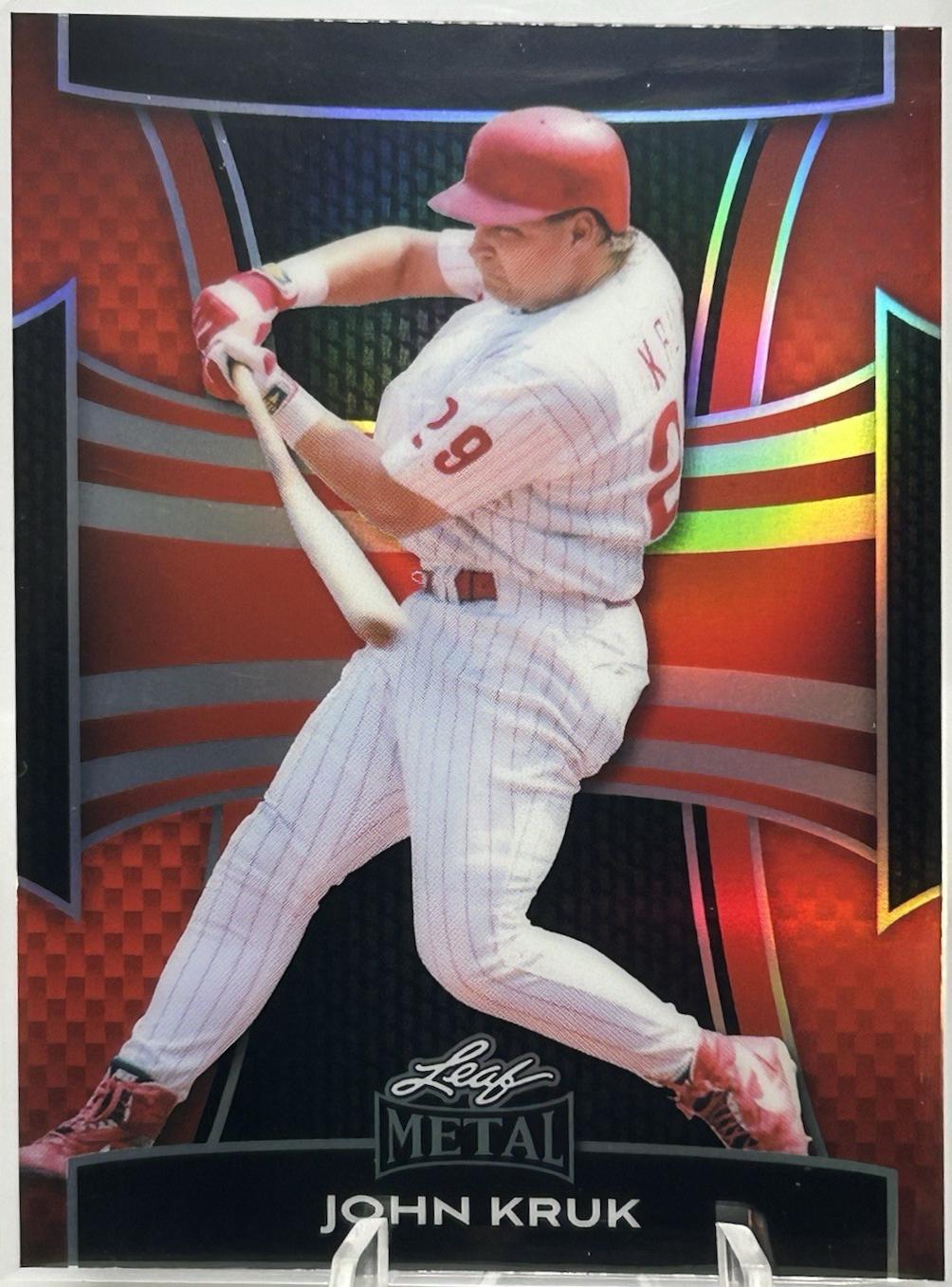 John Kruk [Prismatic Red] #104
