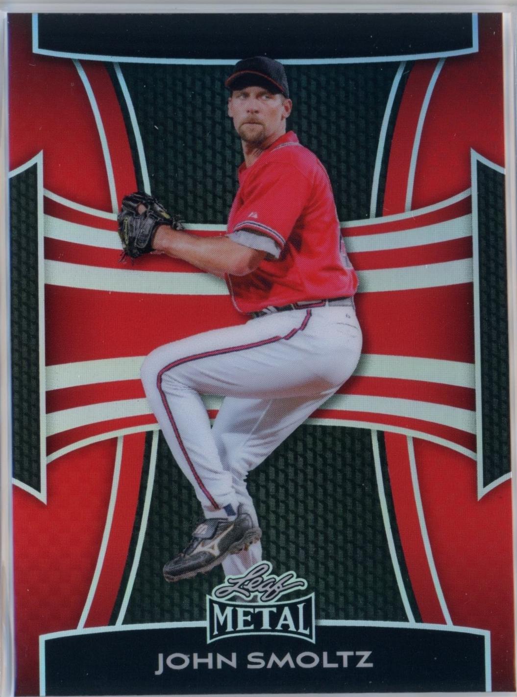 John Smoltz [Prismatic Red] #105