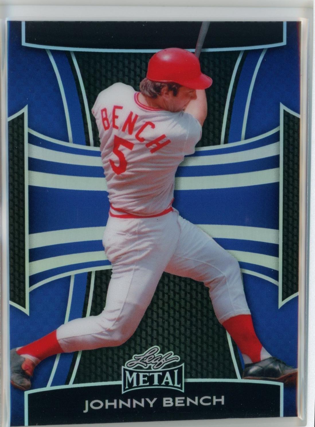 Johnny Bench [Prismatic Blue] #106