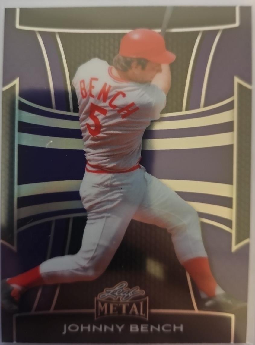 Johnny Bench [Prismatic Purple] #106