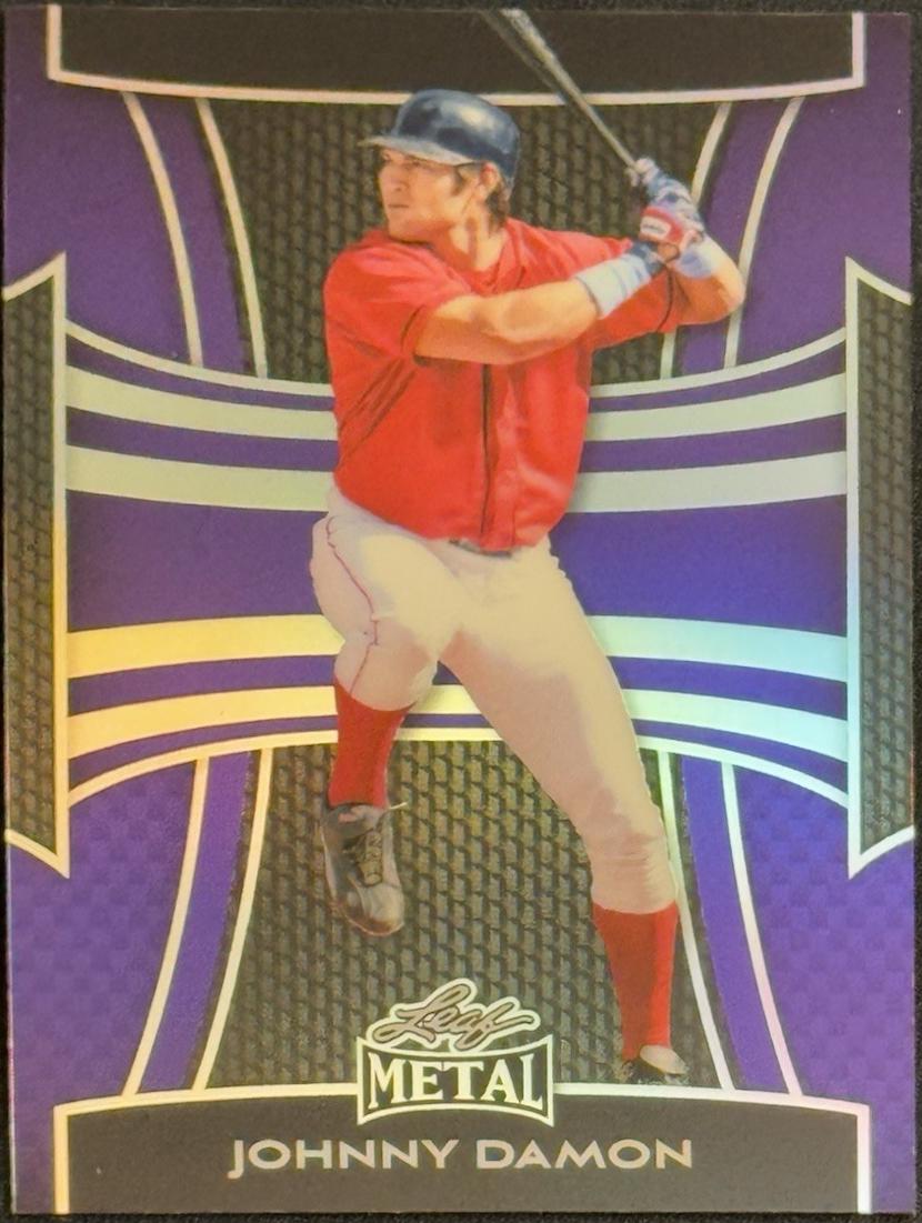 Johnny Damon [Prismatic Purple] #107