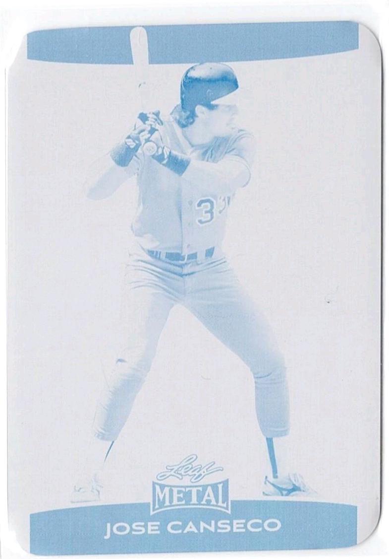 Jose Canseco [Printing Plate] #108