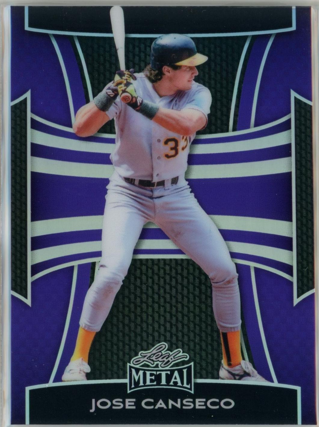 Jose Canseco [Prismatic Purple] #108