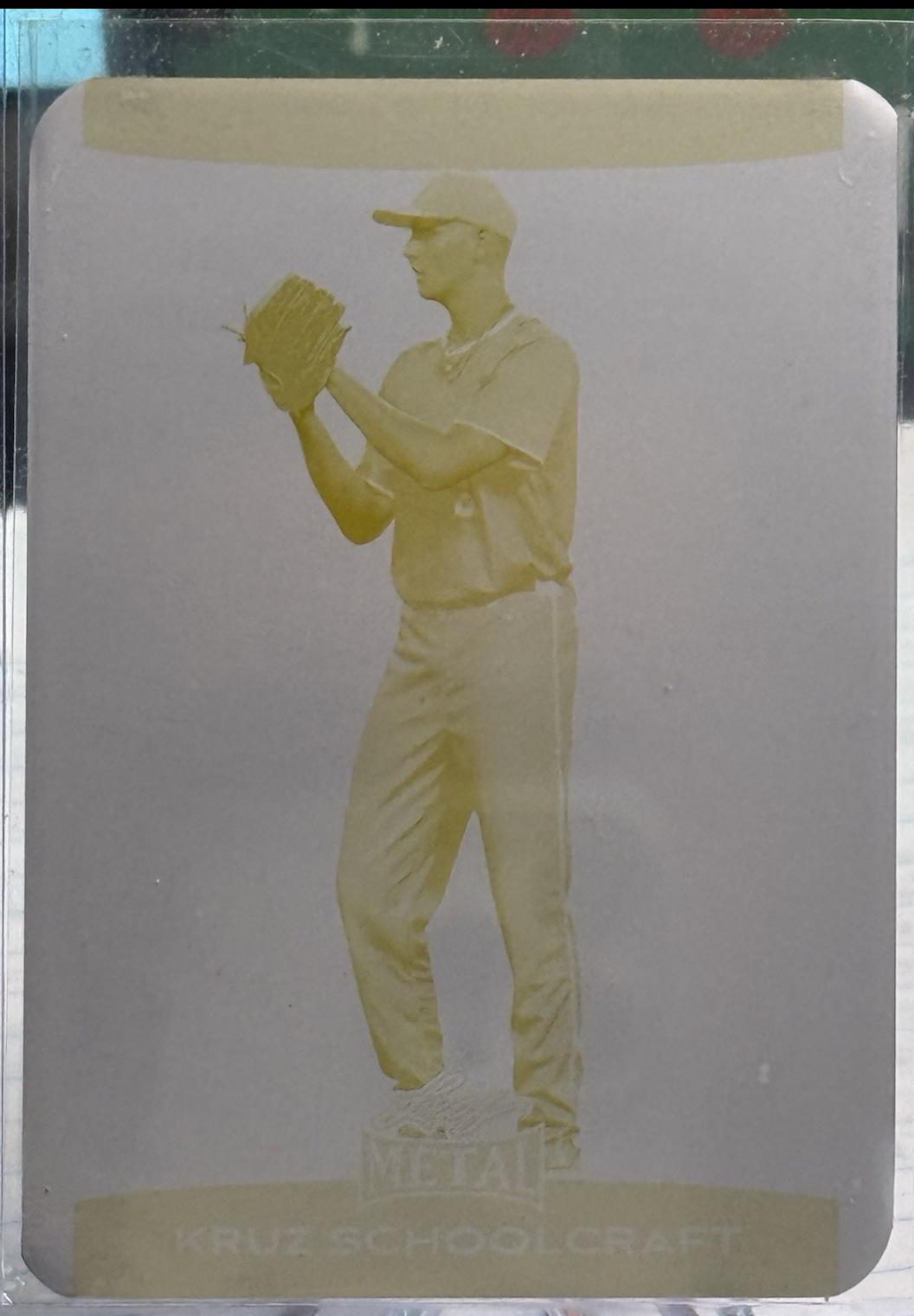 Kruz Schoolcraft [Printing Plate] #118