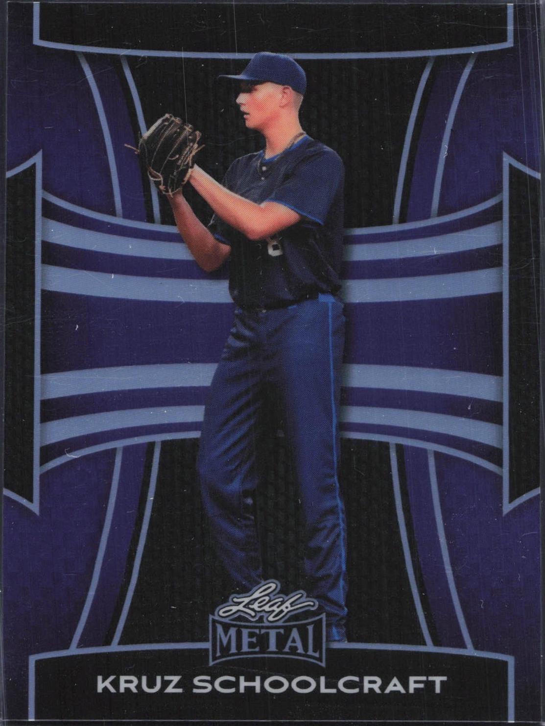Kruz Schoolcraft [Prismatic Purple] #118