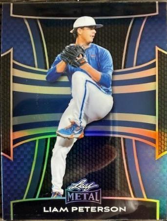 Liam Peterson [Prismatic Blue] #124