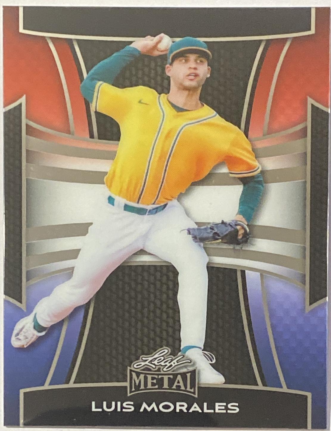 Luis Morales [Prismatic Red, White, and Blue] #125