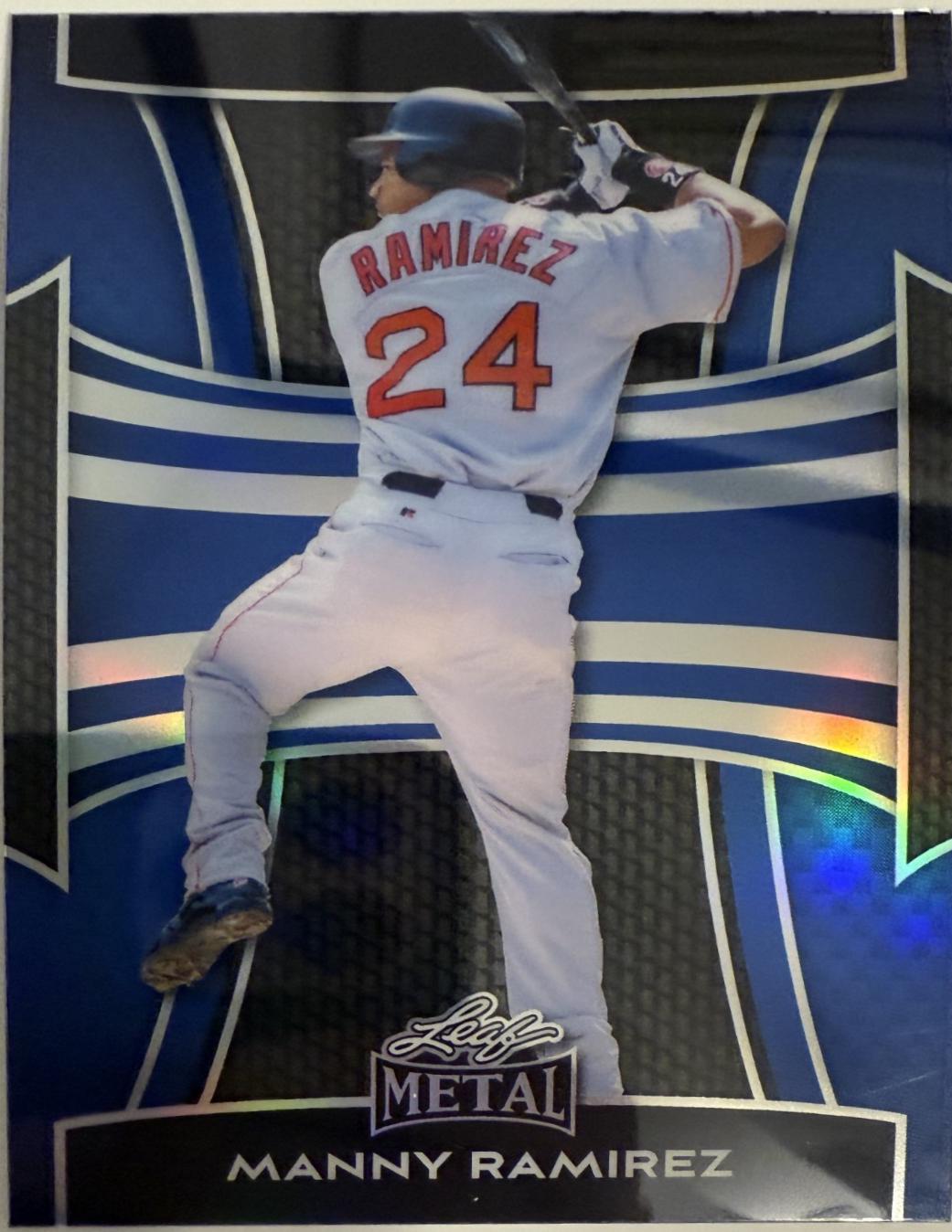 Manny Ramirez [Prismatic Blue] #130