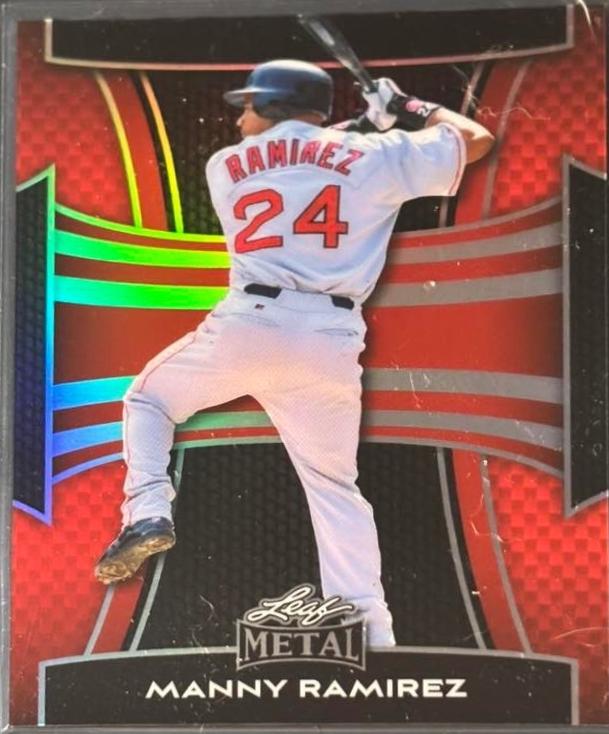 Manny Ramirez [Prismatic Red] #130