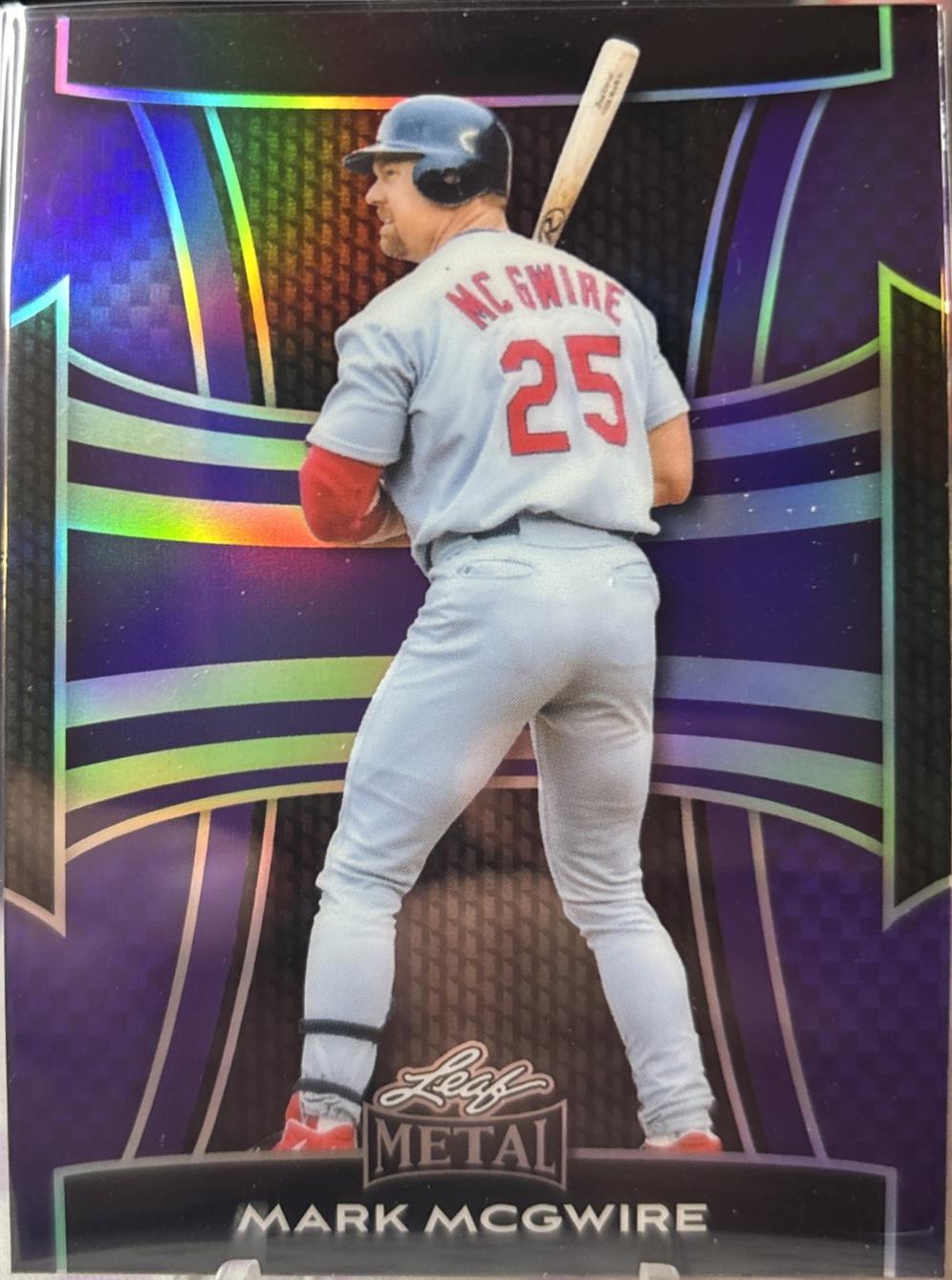 Mark McGwire [Prismatic Purple] #132