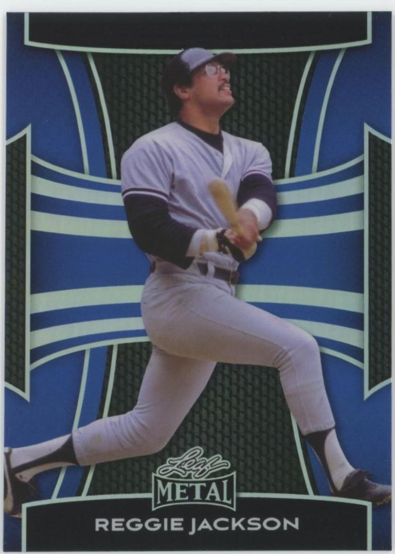 Reggie Jackson [Prismatic Blue] #149