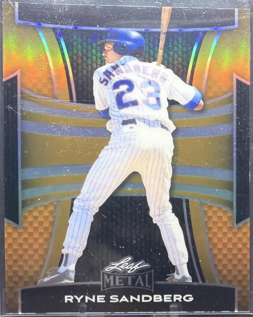 Ryne Sandberg [Prismatic Gold] #158