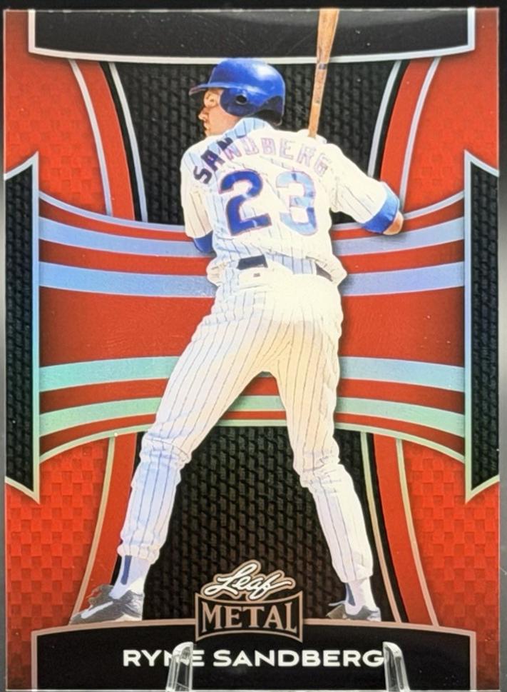 Ryne Sandberg [Prismatic Red] #158