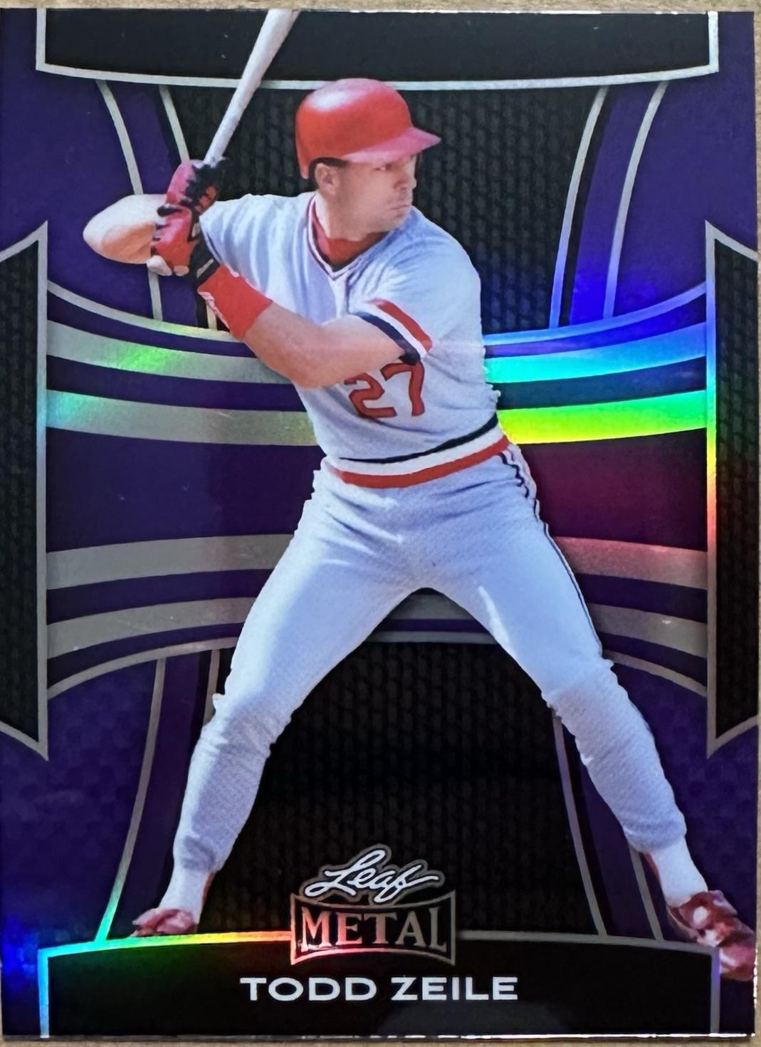 Todd Zeile [Prismatic Purple] #167