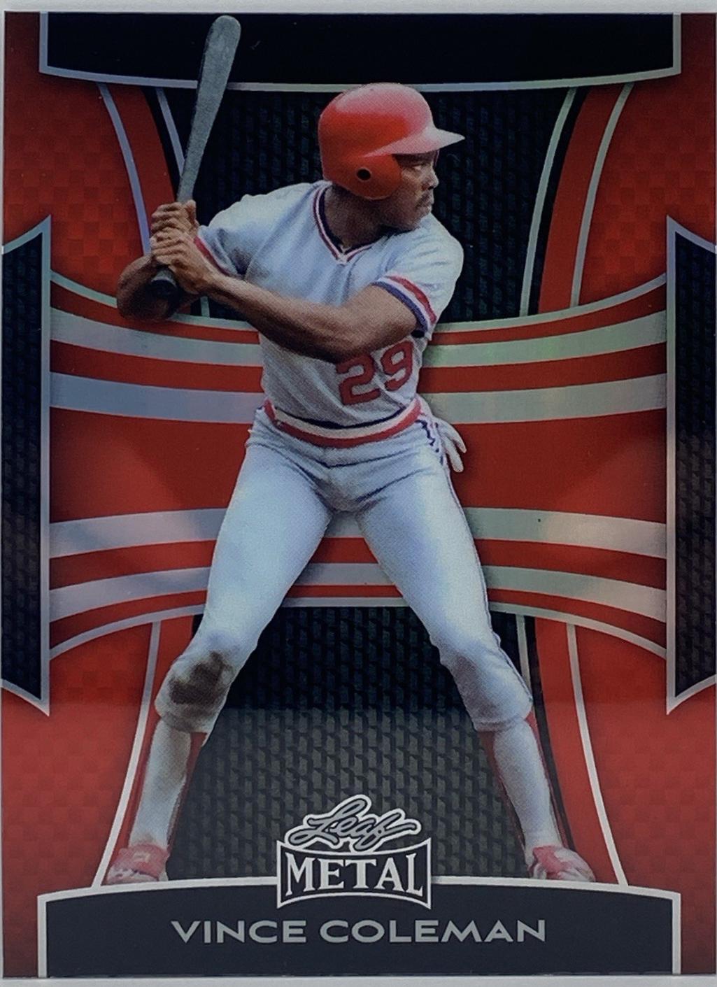 Vince Coleman [Prismatic Red] #176