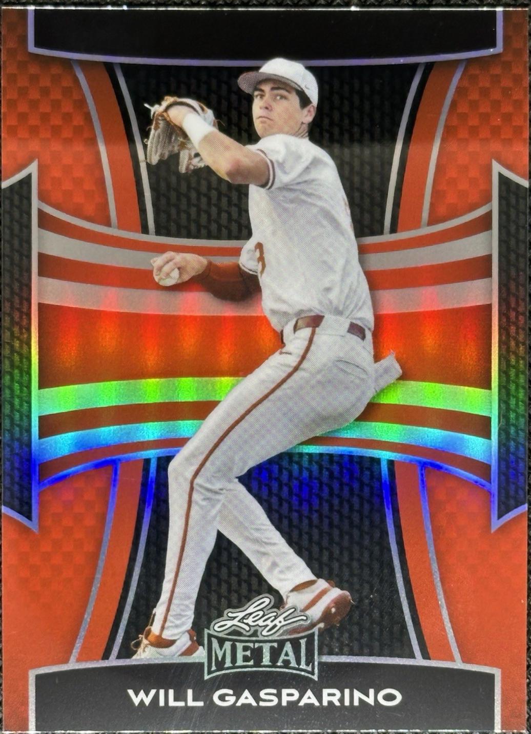 Will Gasparino [Prismatic Red] #181