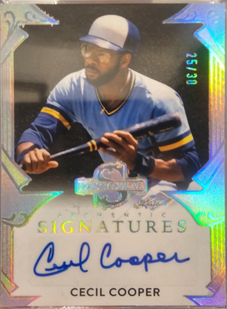 Cecil Cooper #S-CC1